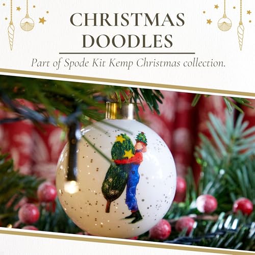 Kit Kemp Christmas Doodles Branch Manager Bauble