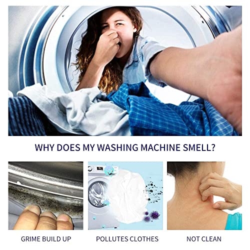 30 Pack Washing Machine Cleaner Tablets (30 Count)
