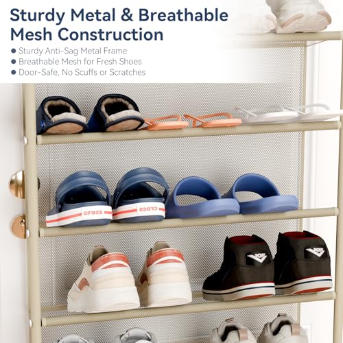 36 Pair Over the Door Shoe Rack
