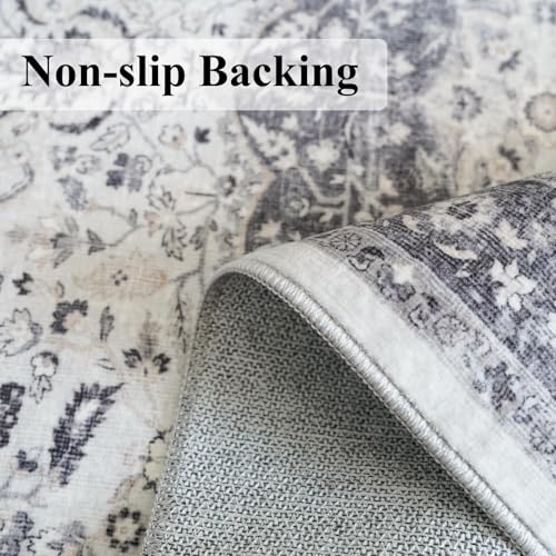 Hallway 4x8 Washable Runner Rug (32 Sq Ft)