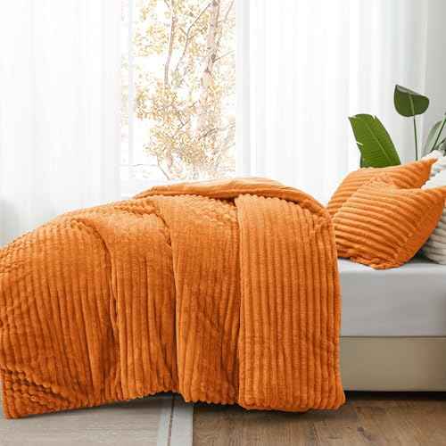 Fleece Full Comforter Set