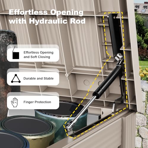 200 Gallon Outdoor Deck Box