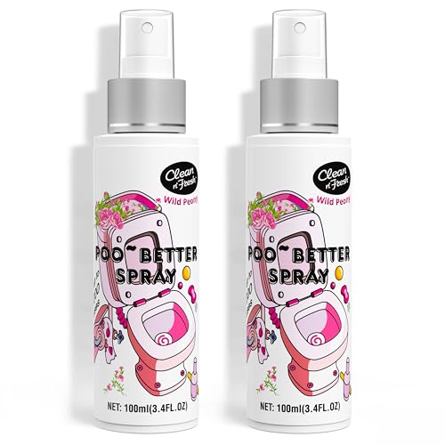Toilet Spray Wild Peony Scent (6.8 Fl Oz)
