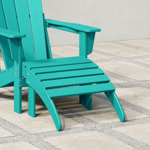Outdoor Patio Adirondack Ottoman Foot Rest