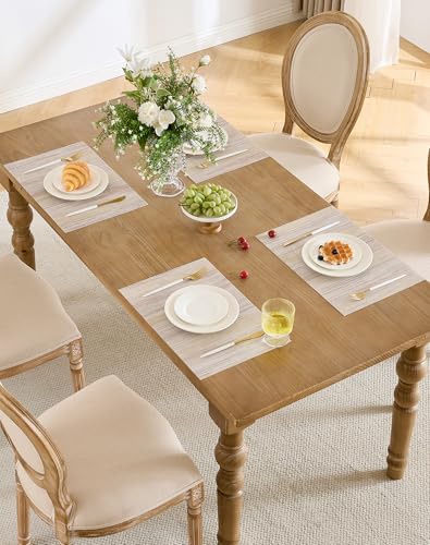 Lightsteel Beige with Yellow Placemats Set of 4 (4 Count)