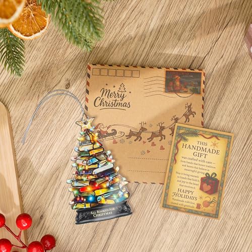 Book Christmas Ornament 2026