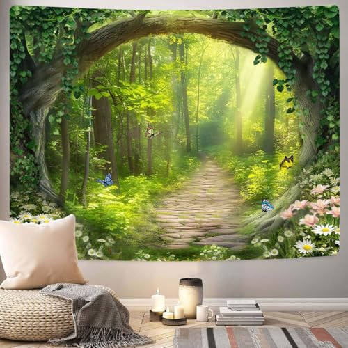 Nature Enchanted Forest Tapestry