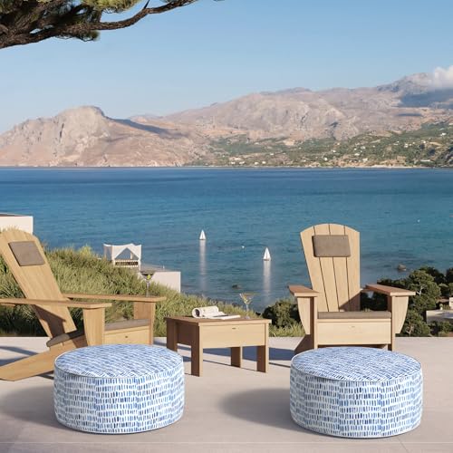 Inflatable Ottoman Stool D21 xH9 for Outdoor