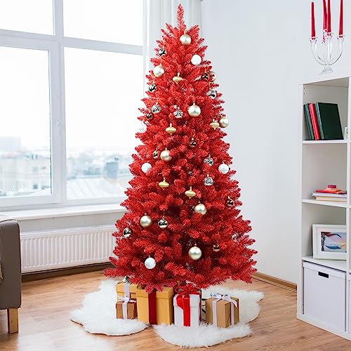 5ft Red Artificial Christmas Tree