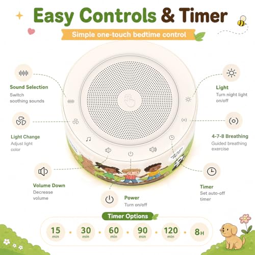 White Noise Machine for Baby & Adults