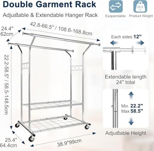 Heavy Duty Clothing Rack