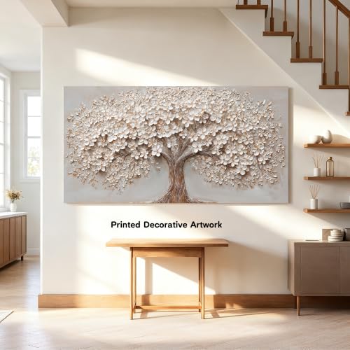 Canvas Wall Art Decor Prints Oversized Wall Art Pictures for Living Room Modern Large Tree of Life Wall Art Prints Artwork for Walls Bedroom Office Decor 29" X 58" Printed Decorative Painting