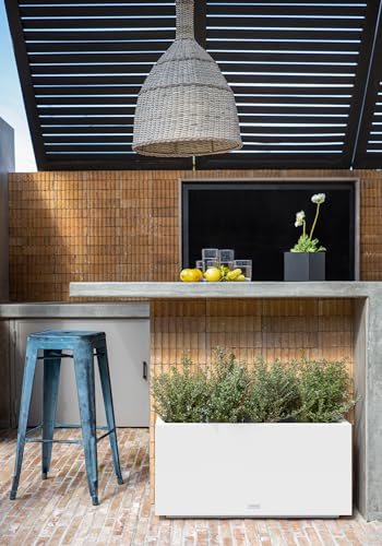 Block Series Long Box Planter (2 Count)