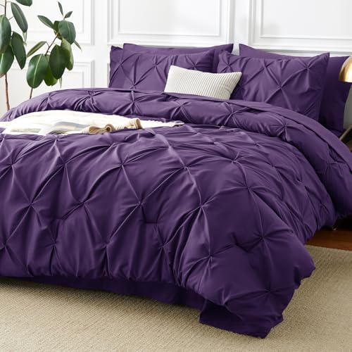 Queen Comforter Set Purple