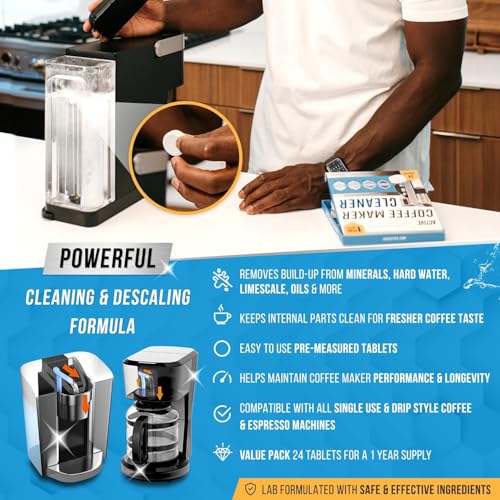 Washer Dishwasher Disposal & Coffee Cleaner Tablets (96 Count)