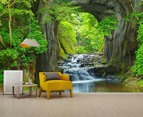 Forest Stream Wall Mural Wallpaper Large Nature Scenery