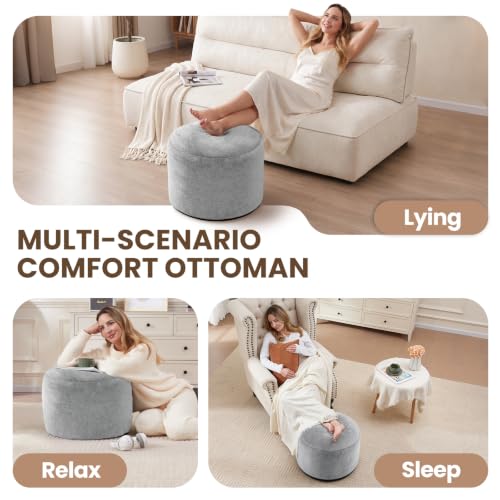 Round Pouf Ottoman