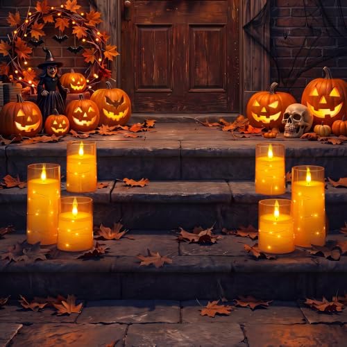 Halloween Flameless Candles (5 Count)