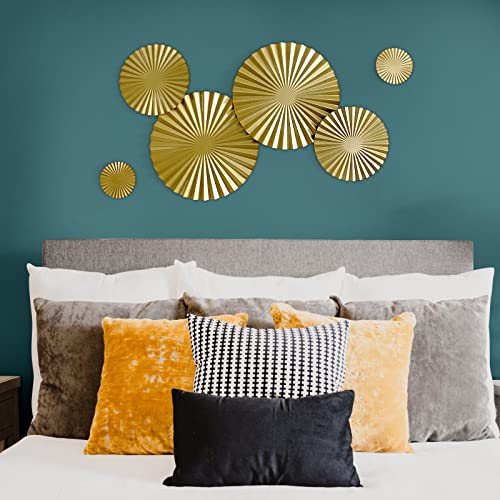 Sunburst Wall Art Set Of 6