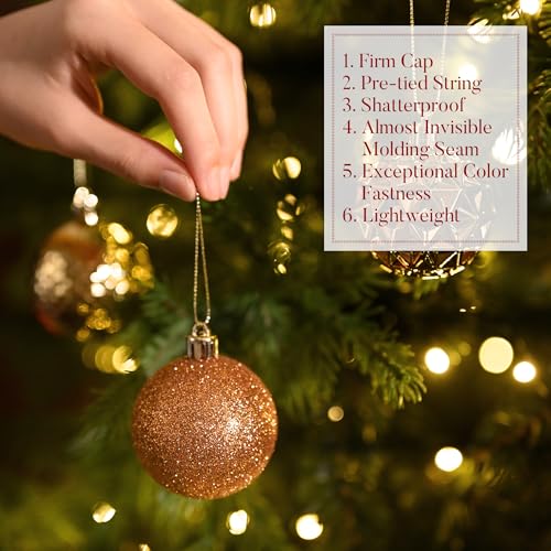 Christmas Tree Decorations Ornament Set (50 Count)