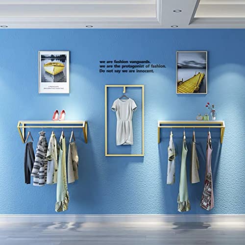 Modern Simple Men's and Women's Clothing Store Heavy Duty Metal Display Shelf