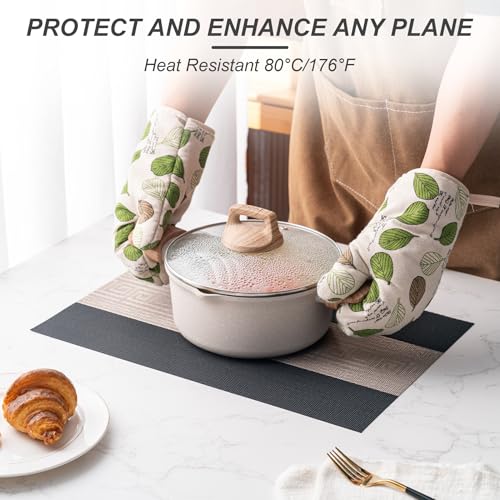 Placemats Set of 6 Washable Indoor (6 Count)