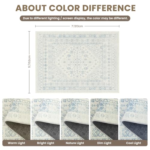 5x7 Area Rugs for Living Room (35 Sq Ft)