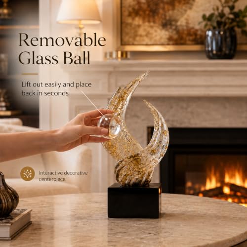 Modern Abstract Sculpture for Coffee Table Living Room Decor