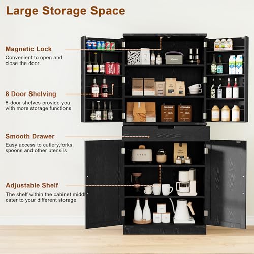 72" Tall Storage Cabinet