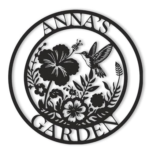 Custom Metal Garden Sign