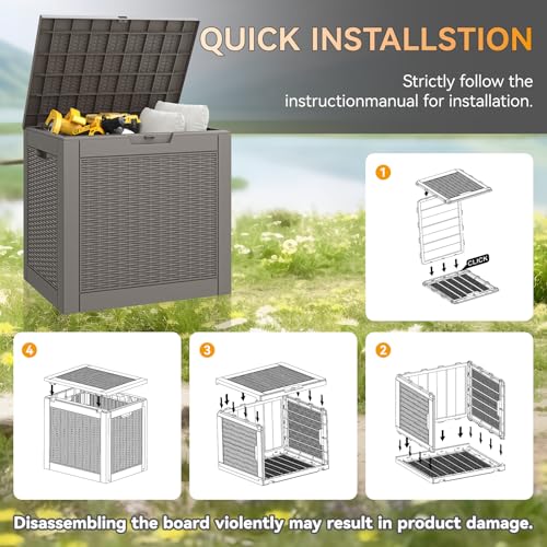 31 Gallon Outdoor Storage Box