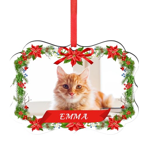 Personalized Photo Ornaments for Christmas Tree