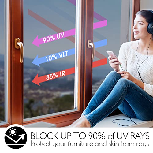 One Way Privacy Window Film (24.19 Sq Ft)
