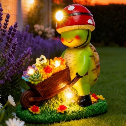 Solar Light Turtle Outdoor Garden