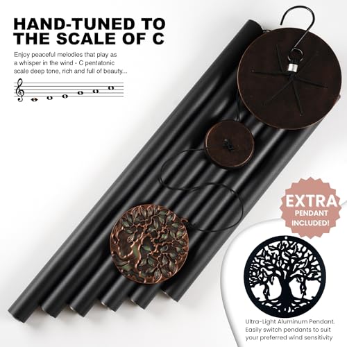 Large Wind Chimes for Outside Deep Tone