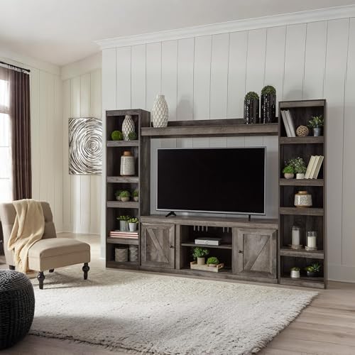 4 Piece Entertainment Center TV Stand