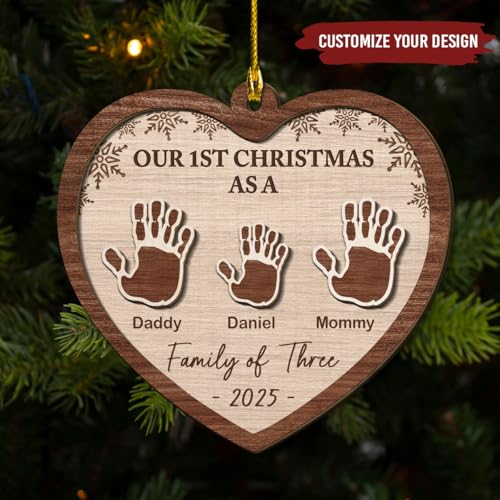 Personalized First Christmas Ornament