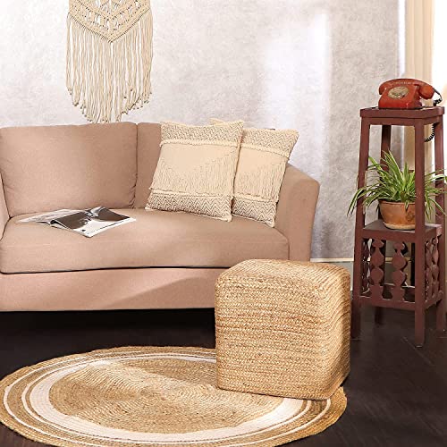 Cube Pouf Foot Stool Ottoman