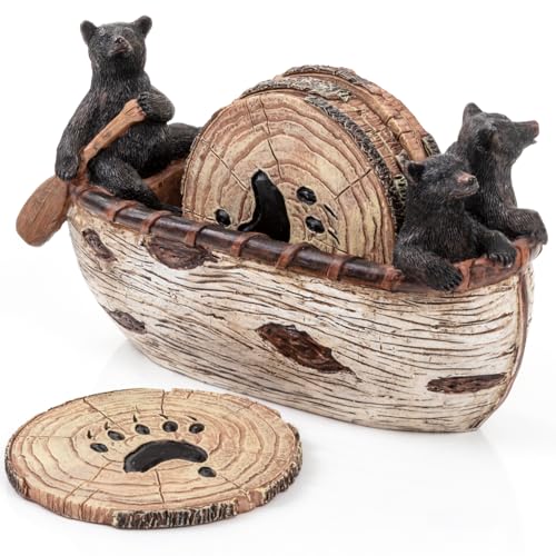 Bear Coasters (6 Count)