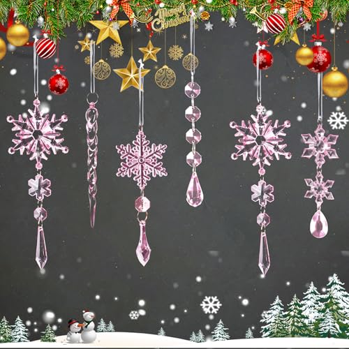 Crystal Christmas Tree Ornaments (32 Count)