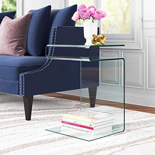 Glass Nightstand
