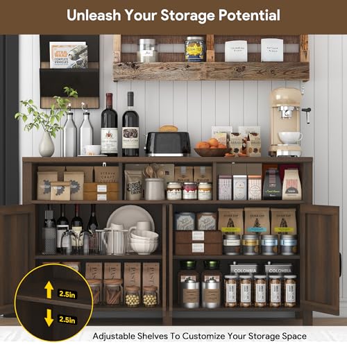Buffet Sideboard with Storage Farmhouse