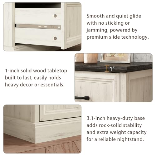 Farmhouse 7 Drawer Dresser for Bedroom