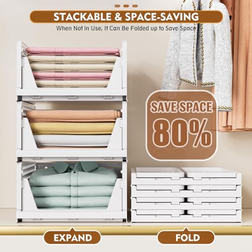 Upgraded Closet Organizers and Storage (5 Count)