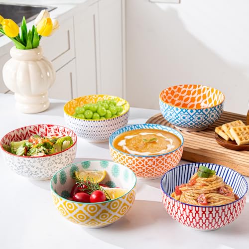 23 Oz Ceramic Soup Bowls Set of 6 (6 Count)