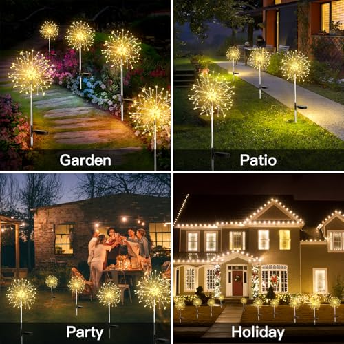 Solar Garden Lights Outdoor 2 (2 Count)