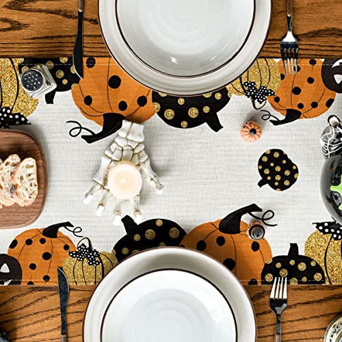 210 GSM Halloween Table Runner Home Party Decor 13x72 Inch