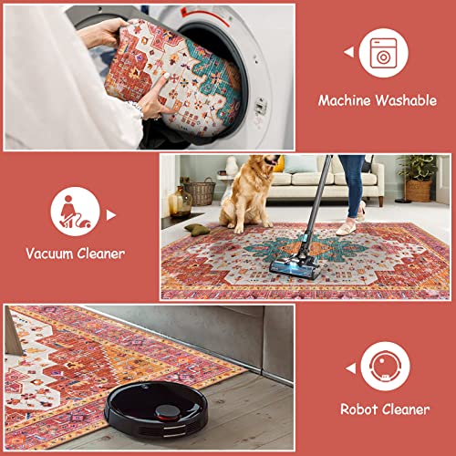 Ultra Thin Washable Area Rug