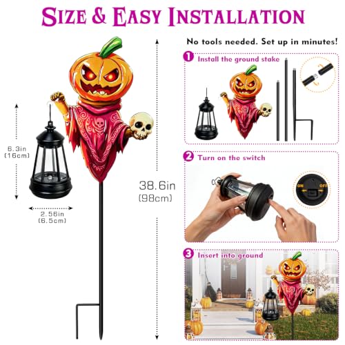 Halloween Decorations Outdoor Solar Lights