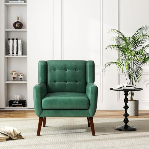 PU Leather Accent Chair